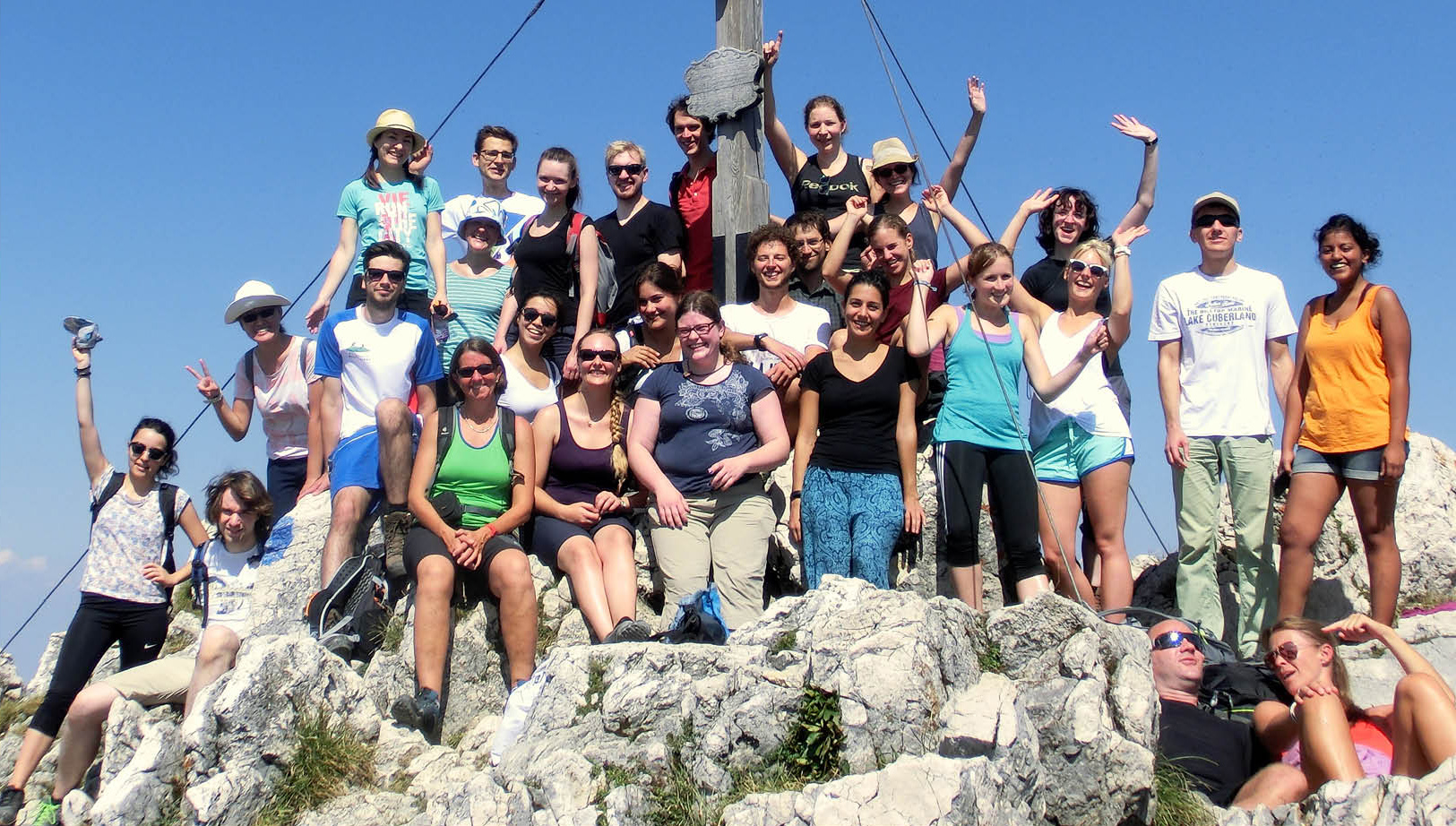 Hike on retreat 2015